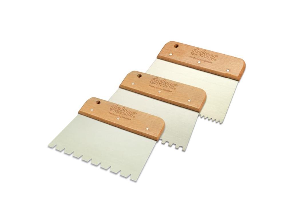 Tile Comb with Wooden Handle